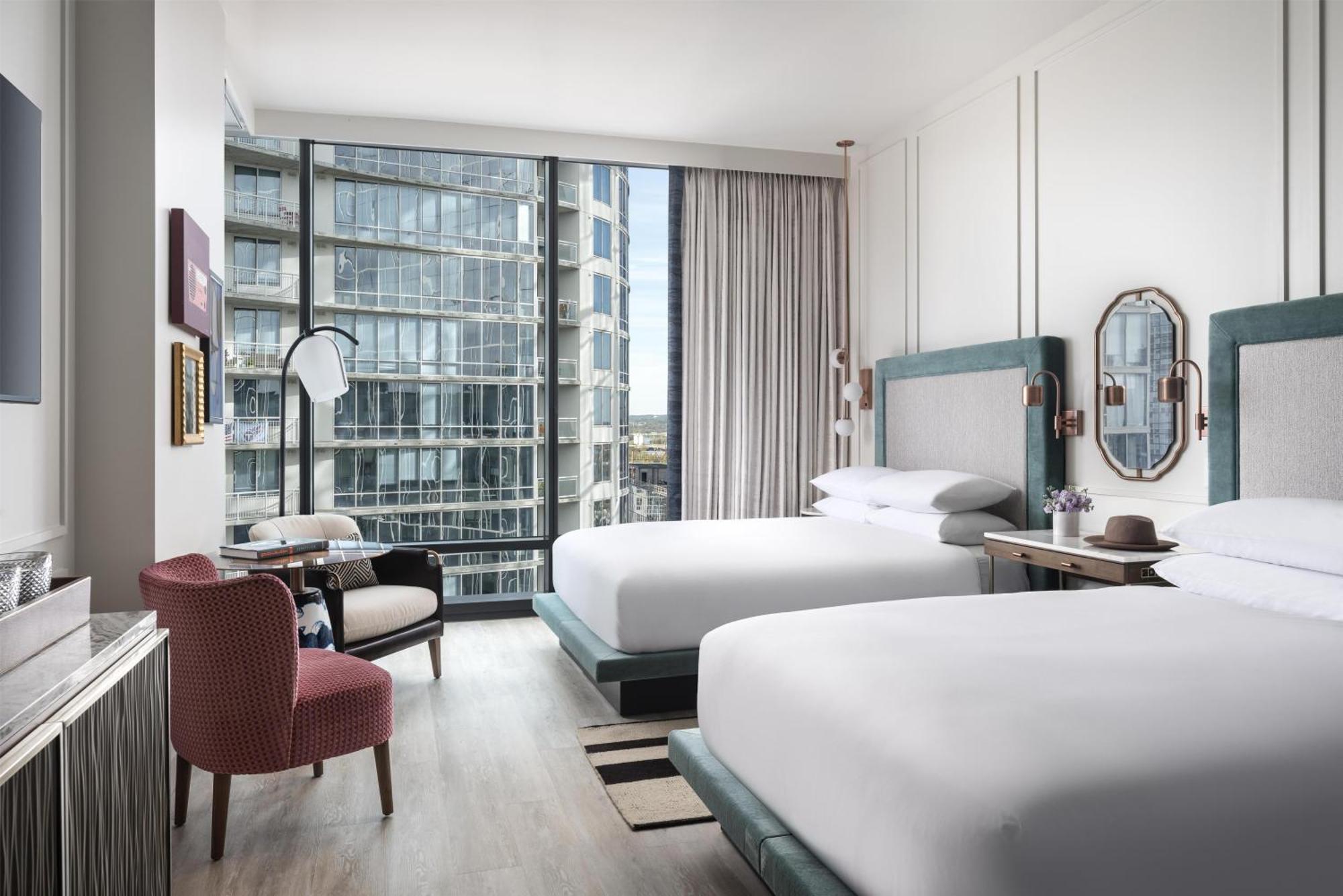 Queen Room Two Queen Beds City View